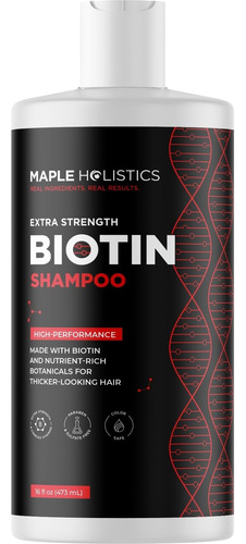 Shampoo Ultra Biotina Para Cabelos Ralos - Shampoo Volumizan