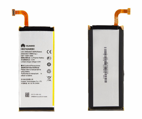 Batería Huawei Ascend P6 2000 Mah /original Y Garantizada/