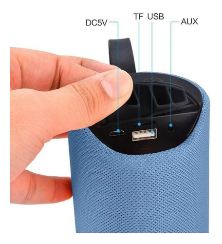 2 Caixa Som Bluetooth Pequena E Potente Caixinha De Som Fm