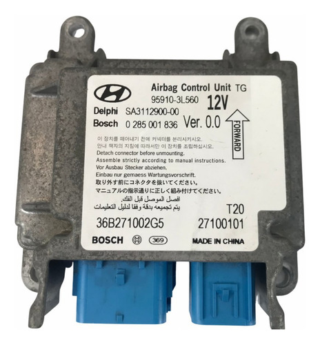 Kit Air Bag Hyundai Azera 2011 Original (41871)