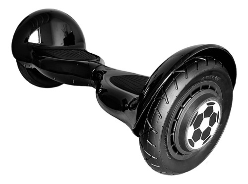 Hoverboard Patineta 10 Pulgadas Luz Led Bluetooth + Cargador Color Negro