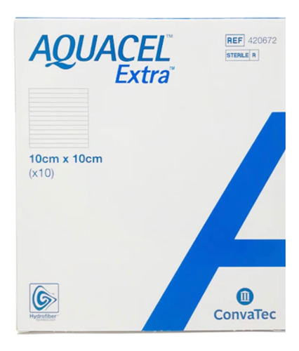 Aquacel Extra 10x10cm (3 Piezas)