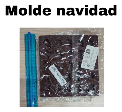 Molde De Silicón Para Chocolate Fondant Repostrería Jabón