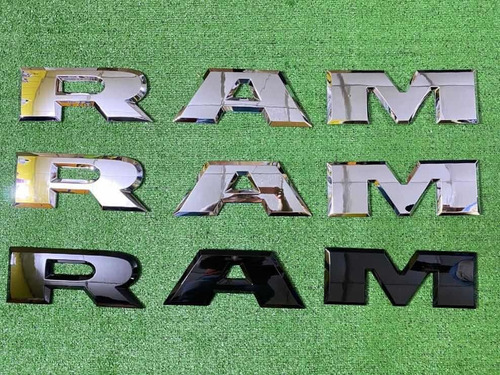 Letras De Compuerta O Parrilla Ram