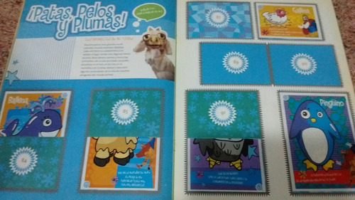 Álbum De Piñon Fijo Con 143 Figuritas Pegadas.