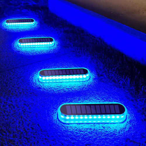 Lacasa Luces Solares Para Muelle Marinas, Paquete De 4 Luces