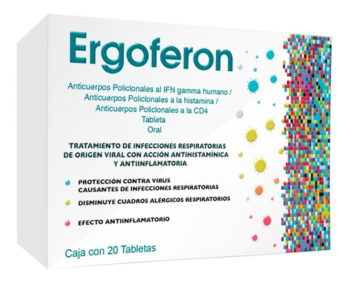 Ergoferon 20 Tabletas Medicamento