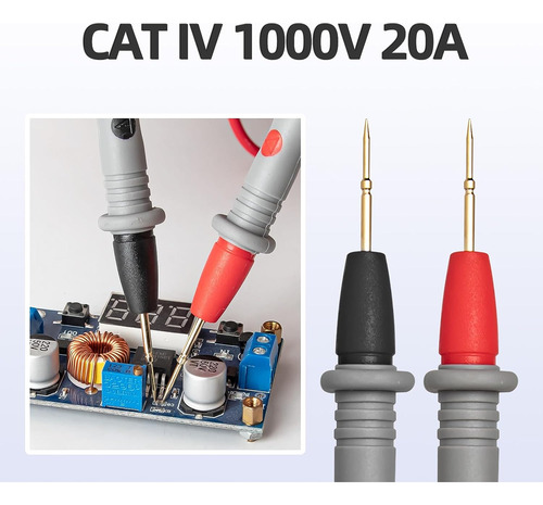 Kit De Cables De Prueba Multímetro De Aneng, Cable De Prueba