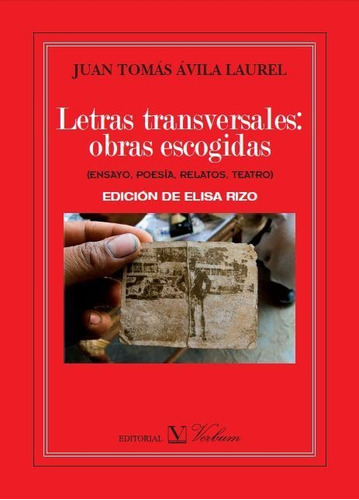 Libro Letras Transversales: Obras Escogidas - Ãvila Laur...