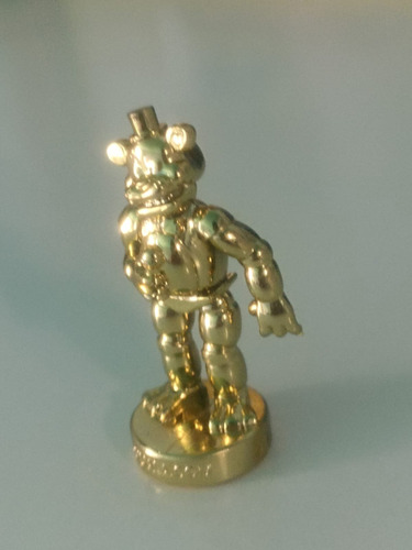 Figura Freddy Dorada Colección Vuala 2025 Fnaf. (Usado)