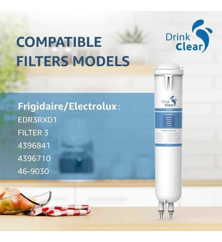 Drinkclear Repuesto Para Filtro De Agua, Compatible.