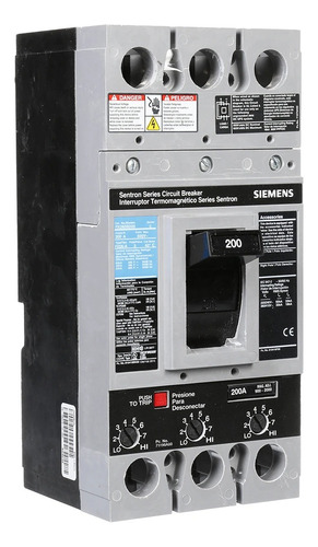 Interruptor Termomagnético Fxd63b200l
