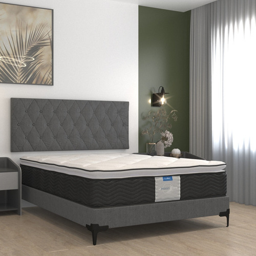 Colchón Queen Size Restonic Soporte Comodo Ortopédico