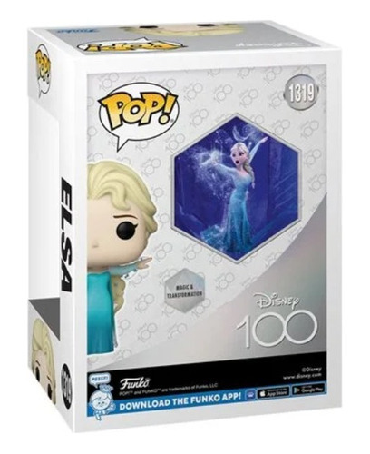 Funko Pop Disney 100 Aniversario: Princesa Frozen Elsa 1319