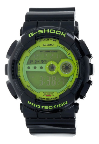 Reloj Casio Original G-shock Correa Brillante Gd-100sc-1dr