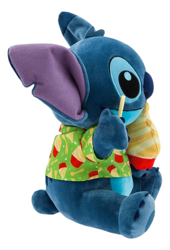 Peluche Stitch 12 Disney Stitch Attacks Snacks Ed. Limitada Color Verde