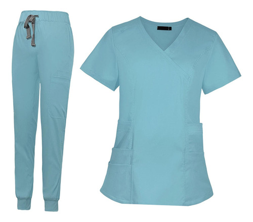 Mujeres Enfermera Uniforme De Enfermería Pantalones V