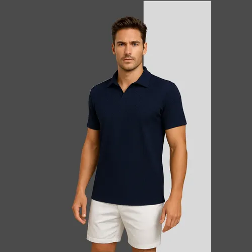 Camisa Polo Masculina Premium Gola Social