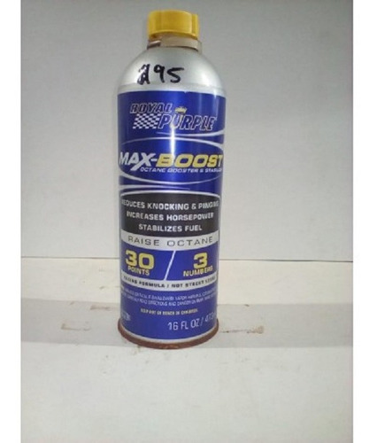 Aumentador Octanaje Gasolina Royal Purple 16oz 30ptos