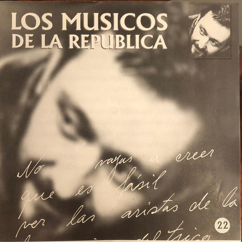 Varios Artistas - Los Músicos De La Republica Vol 22. Cd.