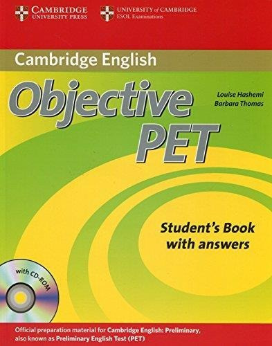 Objective Pet Student's Book With Answers 2nd Ed * Cambridge