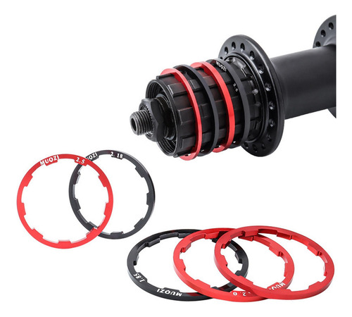 2 Paquete De 2-10 Cassette Flywheel Arandela Hub 2 Piezas