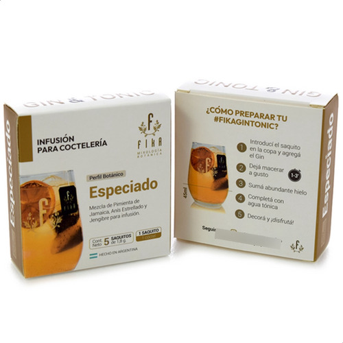Combo Gin Gordons London + Infusiones Coctelería Especiado