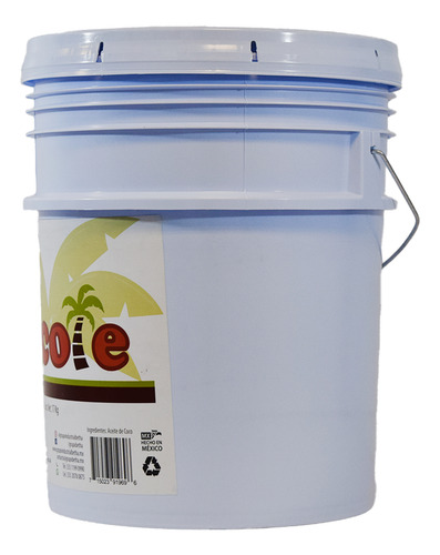 Aceite De Coco Cocote Plus Cubeta 17kg