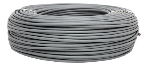 Cable Super Plástico Gris 2x4 Mm  - Precio X Metro