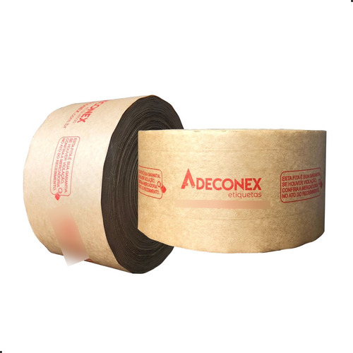 Fita Gomada Personalizada Com Reforço 70x100 Mt - 20 Rolos
