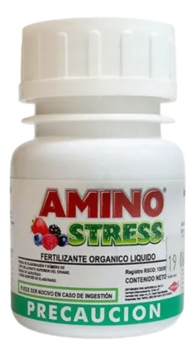 Imagen 1 de 3 de Fertilizante Amino Stress 100ml Orgánico- Todos Los Cultivos