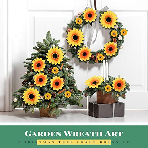 Hoteam Clip En Girasoles Falsos, Cabezas De Girasol Artifici
