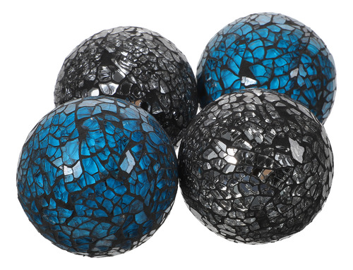 Bola De Mosaico Con Forma De Jarrones Coloridos, 4 Unidades