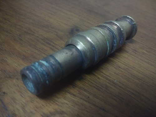 Imagen 4 de 4 de Antiguo Regador De Mano Regulable Bronce