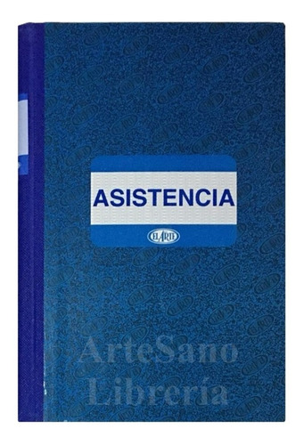 Libro De Asistencia 50 Hojas Tapa Dura - El Arte