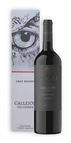 Vino Callejón Del Crimen Gran Reserva Malbec 750ml C/estuche