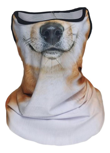 Mascarilla Para El Cuello Con Trabillas Para Las Orejas,