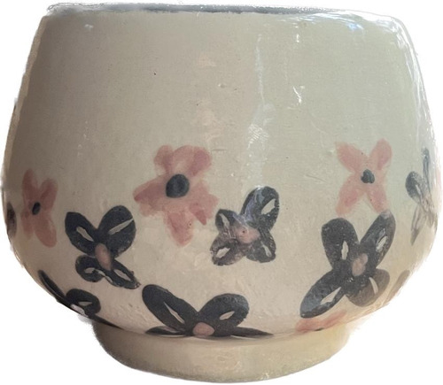 Cuenco Taza Te Ceramica Diseño Unico Modelo Blossom