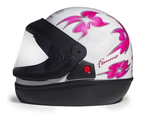 Capacete Taurus San Marino Branco Femme