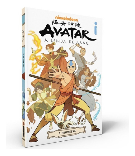 Avatar: A lenda de Aang: A promessa, de Bryan Konietzko, Michael Dante DiMartino,  Gene Luen Yang,  Michael Heisler., vol. 1. Editora Intrínseca Ltda, capa mole, edição 1ª edição em português, 2022
