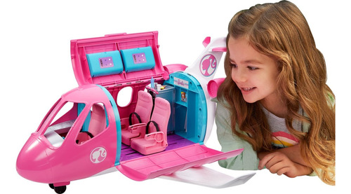 Barbie Dreamplane - Juego De Juguetes De Avión Con Más De.