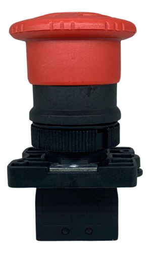 Botão Emergência Cogumelo Trava Vermelho 1 22mm Metalte