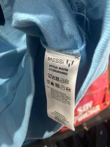 Buzo De Messi Original, De Algodón Sin Frisa Messi Store