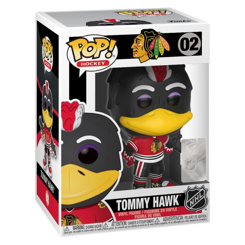 Funko 43546 Pop Nhl Mascots Blackhawks Tommy Hawk