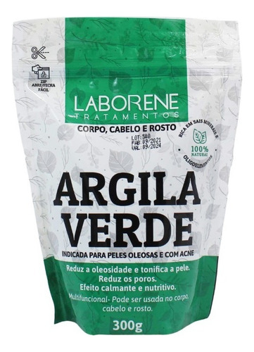 Argila Verde Laborene - 300g