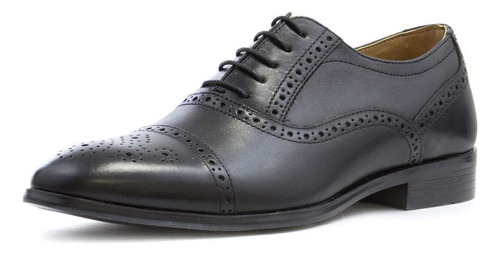 Thomas Crick Men's Oxford Brogues, Negro,  B01mq1hf8a_190324