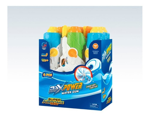 Imagen 1 de 1 de Pistola De Agua Max Power 1878536