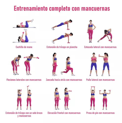 2 Piezas Mancuernas 1kg Mujer, Mancuernas 1kg, Juego de 2 Mancuernas para  Gimnasio y Entrenamiento, Mancuernas para Pilates, Yoga Fitness para  Entrenamiento en Casa y Gimnasio, Rosado : : Deportes y aire libre