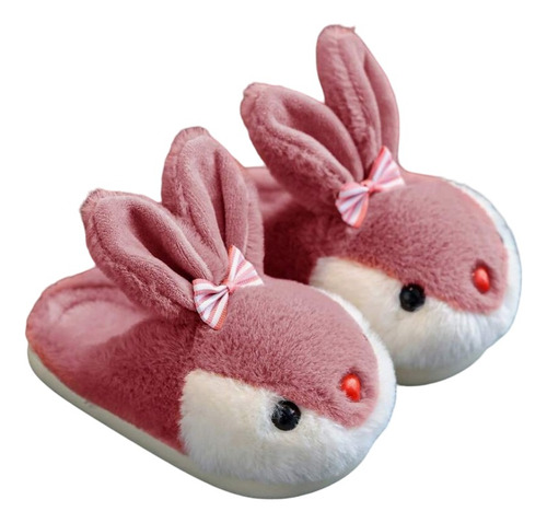 Pantuflas De Conejito Para Niñas 2-3 Años