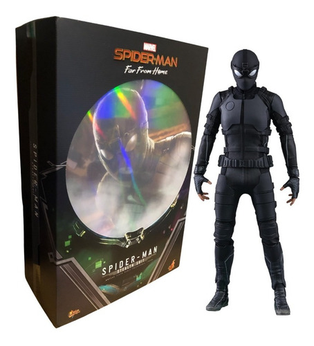 Figura Spiderman Stealth Suit Marvel Far From Home Hot Toys